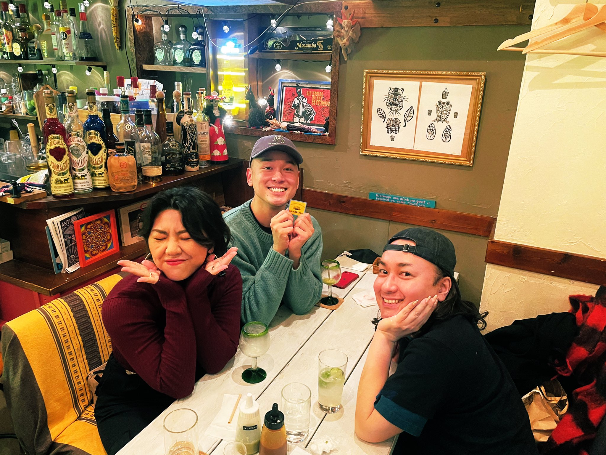 マサキ ドリアン ロロブリジーダ リルさんオススメのメキシコ料理店 エルカラコル に初めてお邪魔いたしました リルさん Lilgrandbitch ヴァネッサ嬢 Hsm 0715 という姦しい三人だったので あっという間に4時間経過 どれもこれも