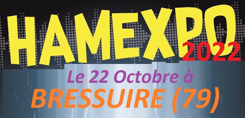 Le prochain salon national des radioamateurs sera organisé à Bressuire (79).
Nous espérons vous voir nombreux à cette prochaine session et vous donnons rendez-vous en 2022 dans les Deux-Sèvres. #hamexpo #bressuire