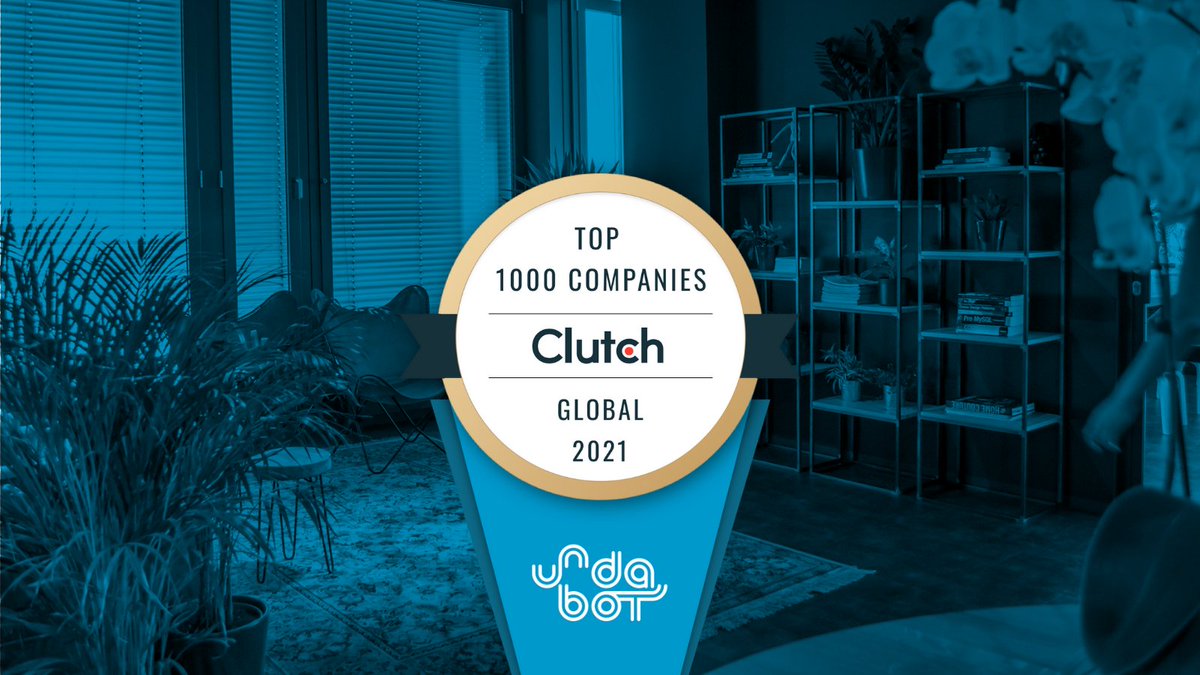 Undabot's tweet photo. Undabot is a part of the Clutch Top Global 1000 B2B companies! 🎉
We are really honored to be among 1% of the best B2B companies globally and that our work has been recognized once again especially after such an unpredictable year!

#clutch #Awards  #Clutch1000 #B2B #ClutchGlobal https://t.co/eEGSZIaqvo