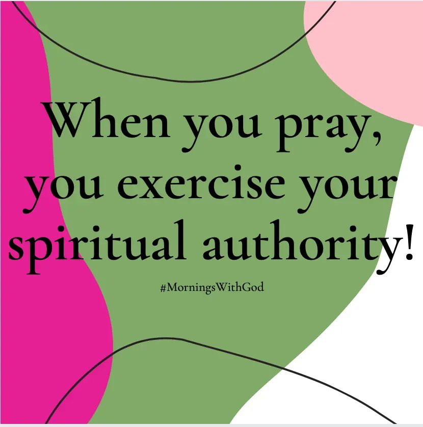 Knowing we are seated in heavenly places, we have authority in the spirit realm. The same spirit that raised Jesus from the dead lives in us. Praying helps us become stronger. #MorningsWithGod #MWG #BusinessPrayers #PrayerWorks #MorningPrayer #Prayers #PrayerJournal #Christian