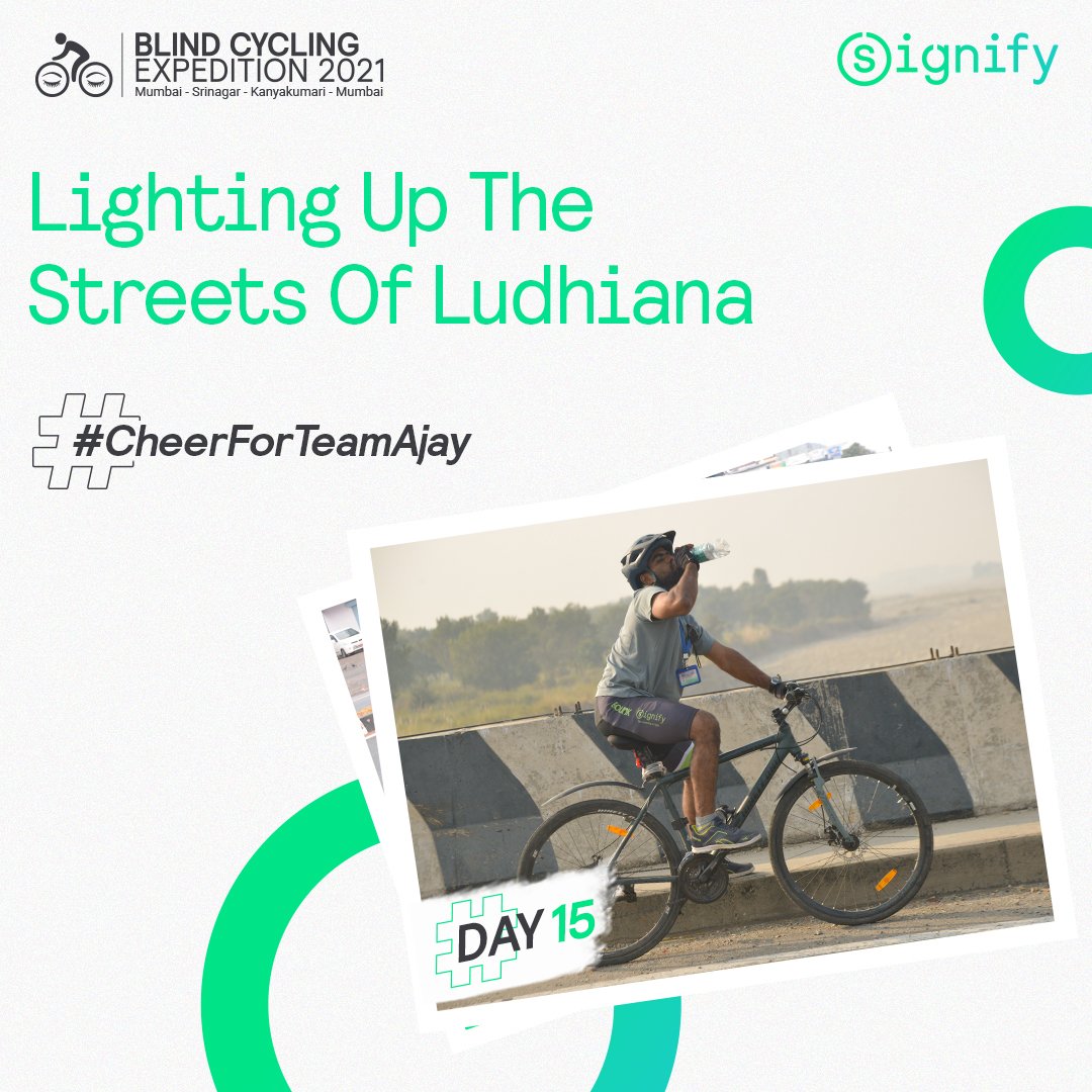 PhilipsLightIND's tweet photo. #TeamAjay has successfully completed its mission of spreading #RoadSafety awareness & lighting up lives in Ludhiana! We look forward to exploring the auspicious streets of Kurukshetra!
Keep up with all expedition updates, here: https://t.co/LosSLBI1lu
#CheerForTeamAjay https://t.co/kZ1A1YeOVF