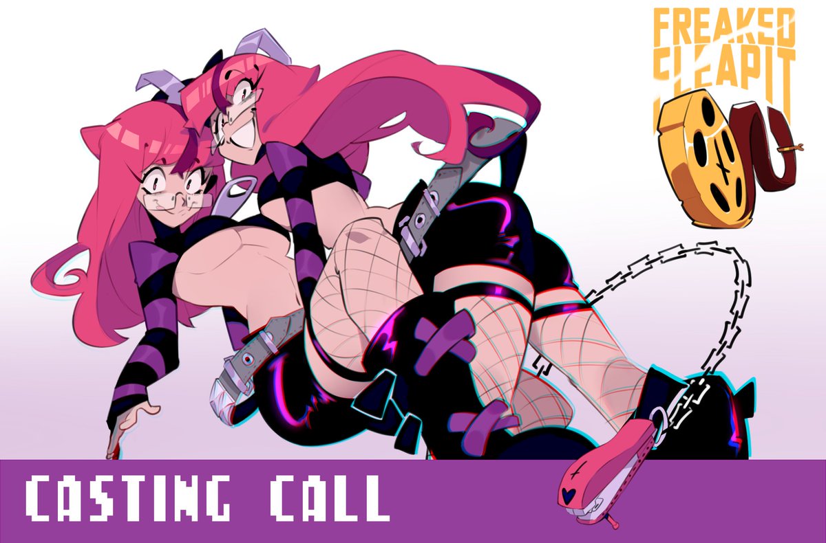 NSIPstudio's tweet photo. [ 1F - $250/HR - RHYTHM GAME/DATING SIM - PC &amp; CONSOLES ]

We’re pleased to announce that the PUBLIC CASTING CALL for Ruby in @FreakedFleapit/@critical_reflex is now OPEN!

Please submit all auditions by 5PM UK-TIME, MONDAY THE 13TH OF DECEMBER!

https://t.co/DIdnvUjr5d https://t.co/M0IQbAFTRS