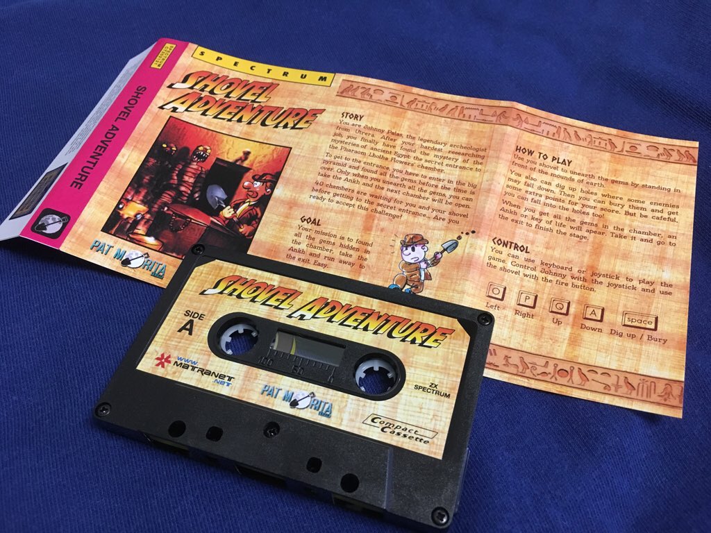 CorpMatra's tweet image. Shovel Adventure
ZX Spectrum
8,75€ + S&amp;amp;H
matranet.net/boutique/zx/sh…