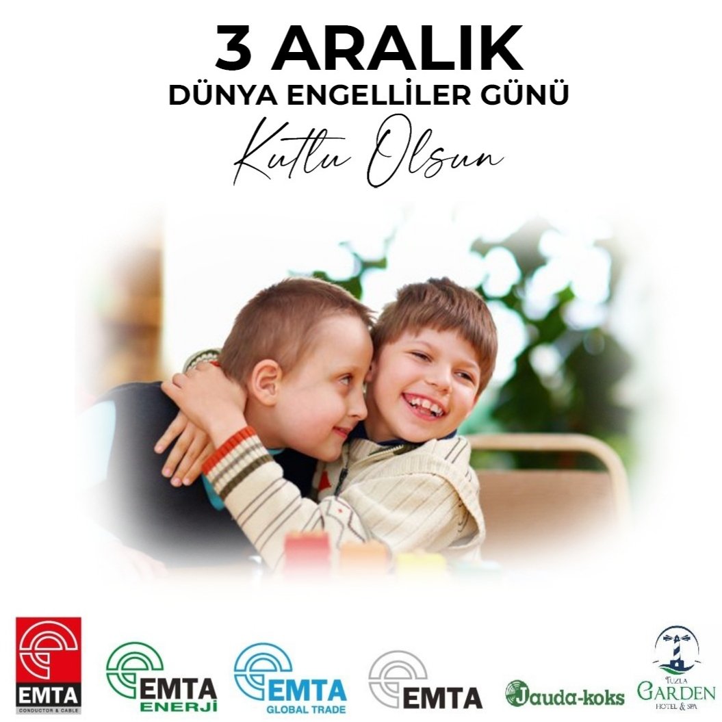Umut ve sevgi ile tüm engelleri birlikte aşağız.
#3Aralık #3AralikDunyaEngellilerGunu