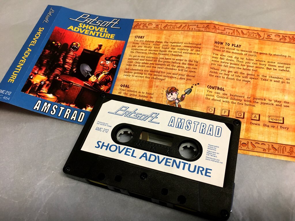 CorpMatra's tweet image. Shovel Adventure
Amstrad CPC
8,75€ + S&amp;amp;H
matranet.net/boutique/cpc/s…
