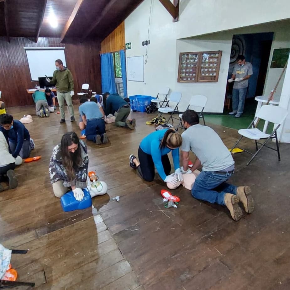 CloudbridgeR's tweet photo. As part of our aim to improve safety measures and also mitigate risks for our visitors. Most of our staff at Cloudbridge received a CPR certification.

Fotos: Francisco Calvo. https://t.co/QSKTpIalUl