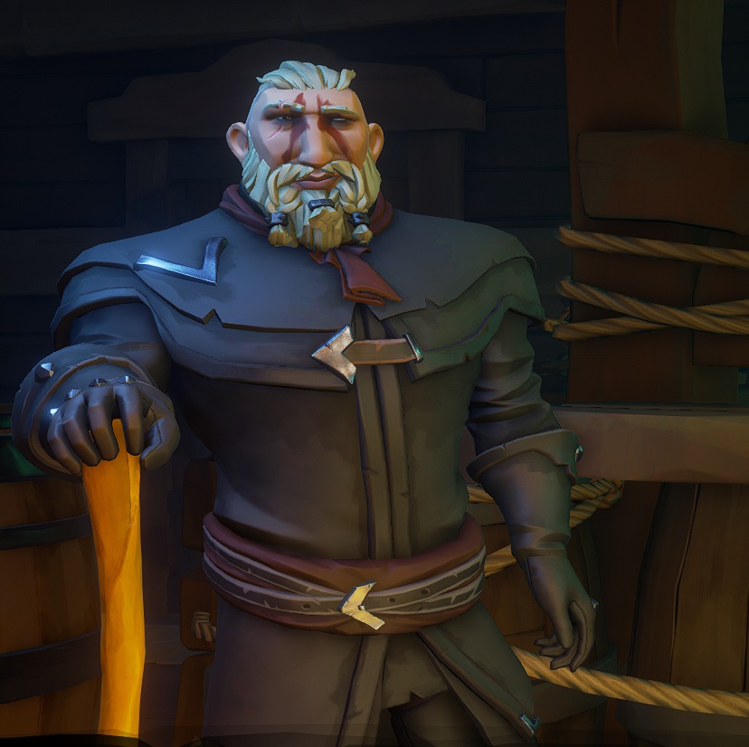 DCvdWilt's tweet photo. @SeaOfThieves Although it isn't the advertised one, I sure do absolutely love this one! Rare, can we please keep it?! (whispers) and maybe throw in the blue and gold one as an early little Christmas gift. https://t.co/EtHA5NPlhi