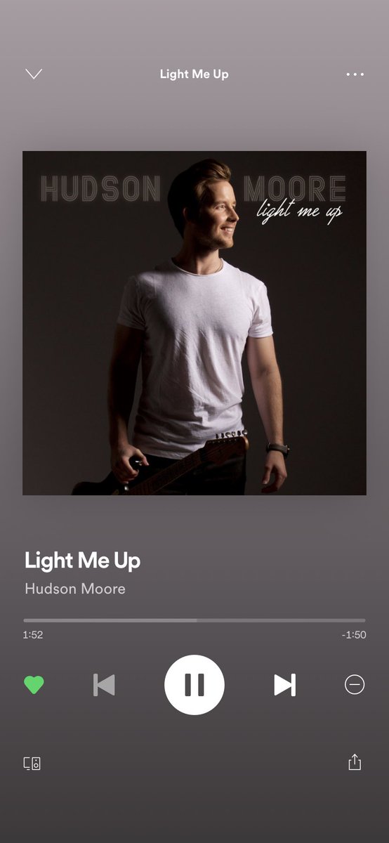 “Light Me Up” By @HudsonMoore This Song Is Soo Good!💯🙌