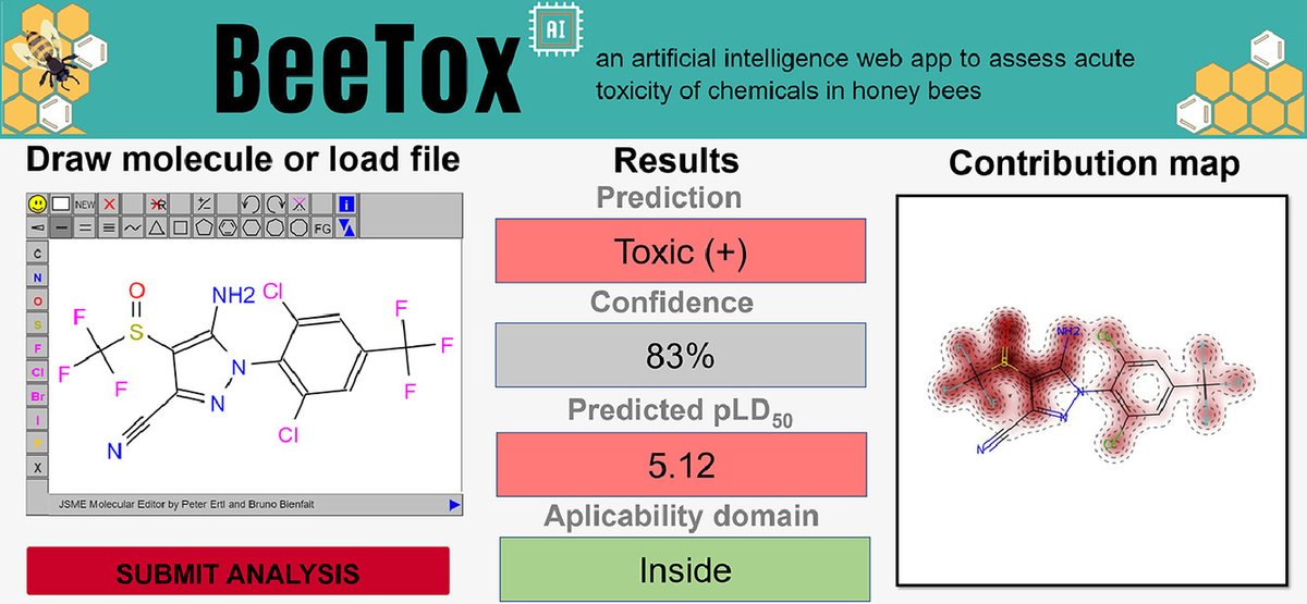 AI in the Life Sciences (@ailsci) on Twitter photo "BeeToxAI: An artificial intelligence-based web app to assess acute toxicity of chemicals to honey bees" Available on <a href="/AILSCI/">AI in the Life Sciences</a> !
🔗Find out more at: doi.org/10.1016/j.ails…
#AI #MachineLearning #BeeToxAI #Apismellifera #Ecotoxicology #OpenAccess "BeeToxAI: An artificial intelligence-based web app to assess acute toxicity of chemicals to honey bees" Available on <a href="/AILSCI/">AI in the Life Sciences</a> !
🔗Find out more at: doi.org/10.1016/j.ails…
#AI #MachineLearning #BeeToxAI #Apismellifera #Ecotoxicology #OpenAccess