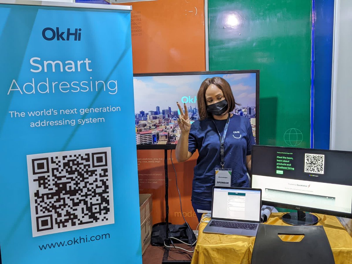 letsokhi's tweet photo. Everyone wants to know about the next gen Smart Addressing system 📍
Join us at our booth #DevFestLagos2021
#DevFestLagos #letsokhi
https://t.co/AF70KUDCSb https://t.co/enVI80a34e