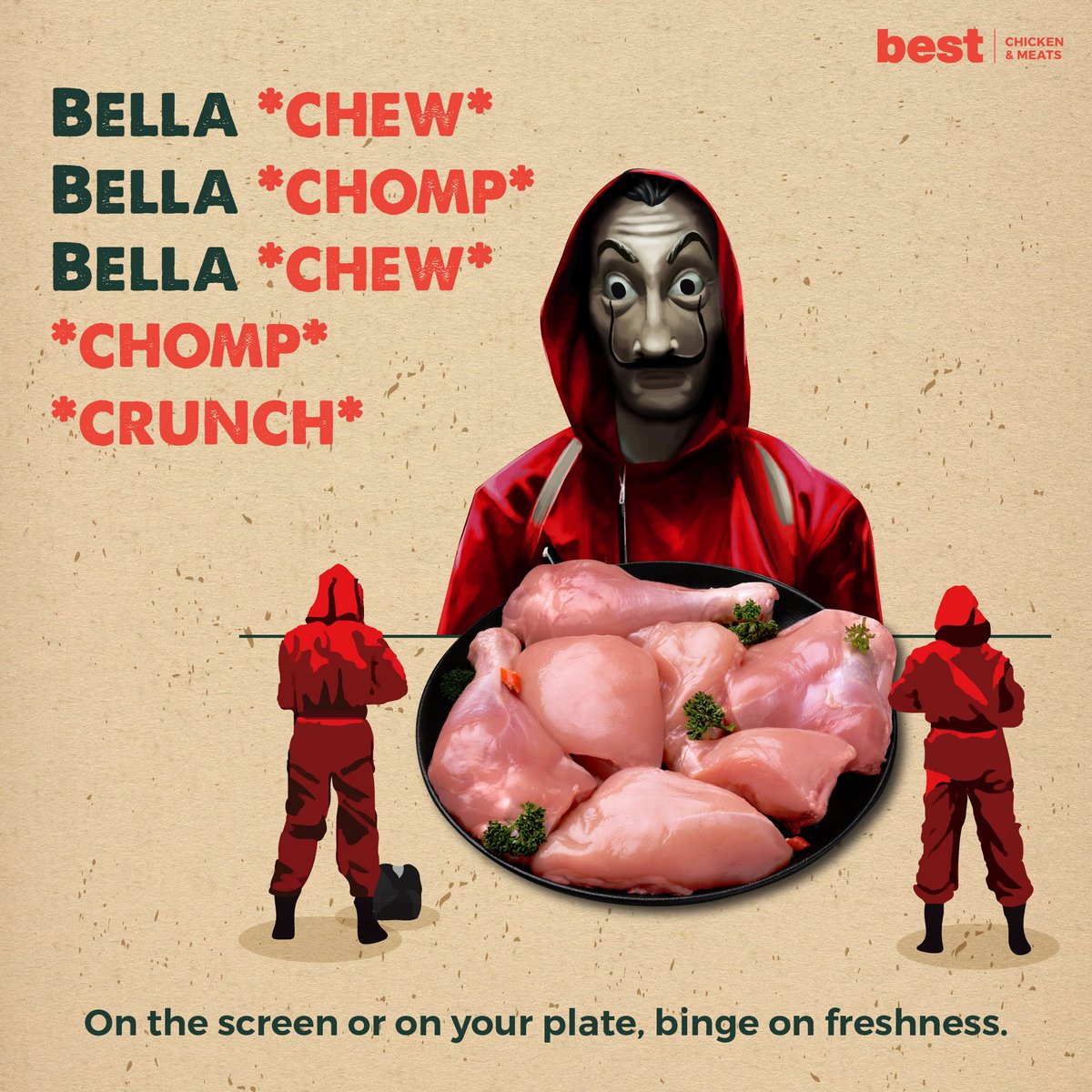japfa_best's tweet photo. Are you excited for the new season of Money Heist? Get some comfort food to go along with it!
#TopicalTrends #bestchickenandmeats #MoneyHeist #TopicalPosts https://t.co/zC4fQyE5Q0