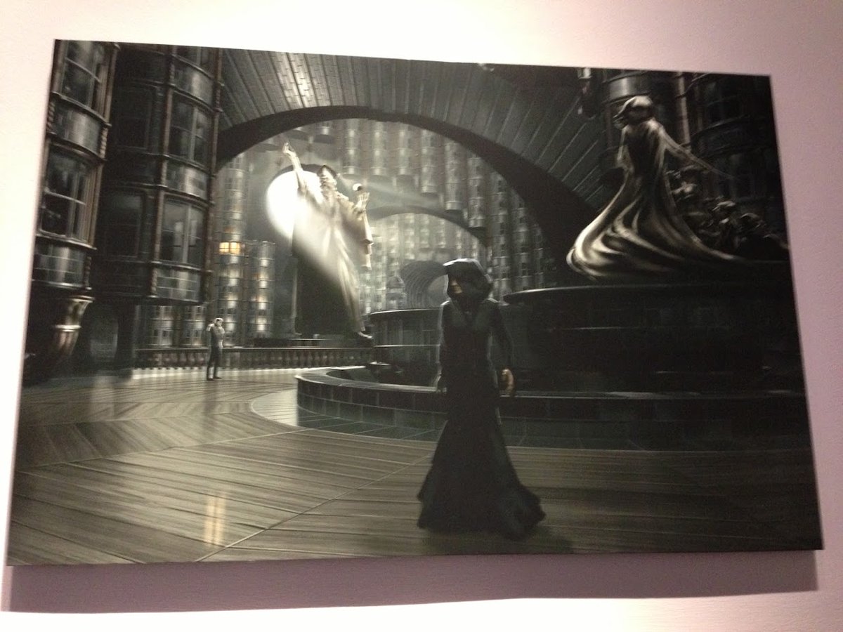 ロンドンのハリポタスタジオは衣装や美術の展示もすごいけど、セットの設計図や建築模型、アートボードの展示も膨大。建築、アート好きは大興奮だと思う。このコーナーだけでも何時間でも過ごせる。特にダンブルドアの部屋の模型がすごかった! #みんなでハリポタ 