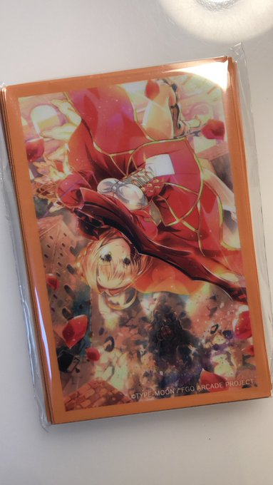 アーケードのネロスリーブ交換してきたぞ〜☺️ 