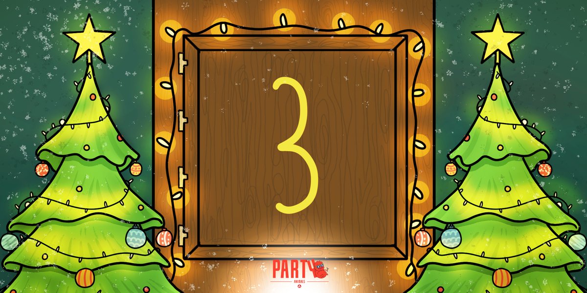 Today APA holders are opening Door No 3 🎁 of #apadvent 

➡️Go to partyanimals.xyz/advent to see what we have placed behind 🎄

QT with #apadvent to enter. 
APA holders only 🥰 24hrs