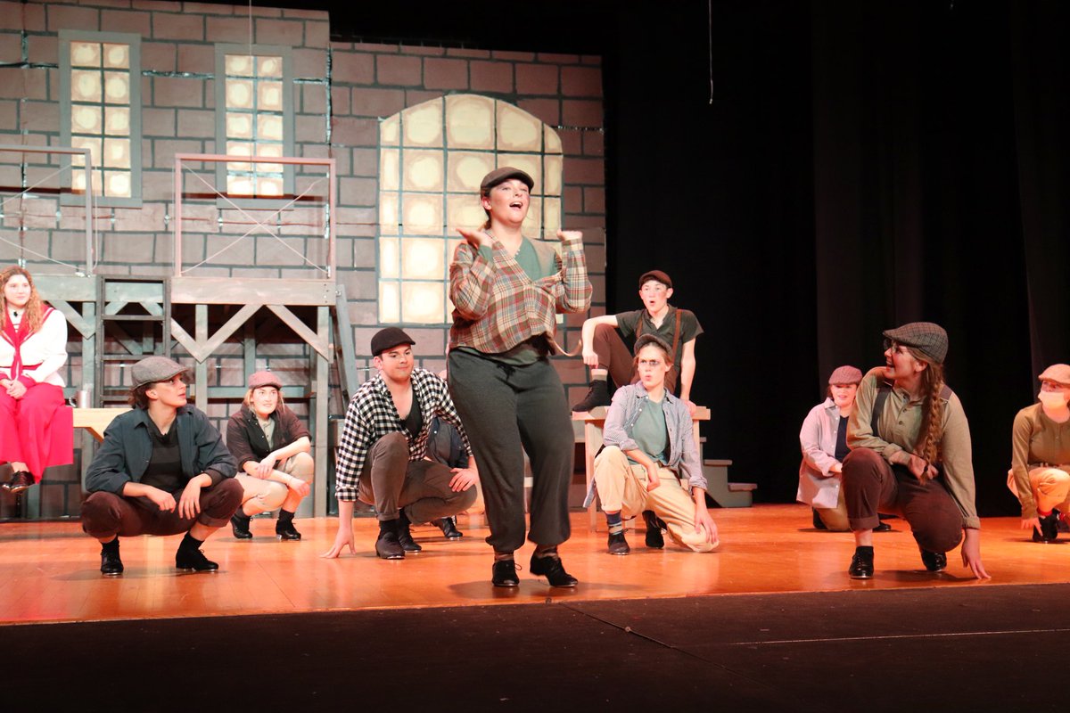 COHS_Theater's tweet photo. Congratulations to the Cast and Crew of Disney’s Newsies for a tremendous Opening Night! There are 3 more chances to see this show… be sure to join us Friday and Saturday at 7pm and/or Sunday at 2pm! 

Tickets: https://t.co/OzNBmlEWyE https://t.co/pOaqZKEY76