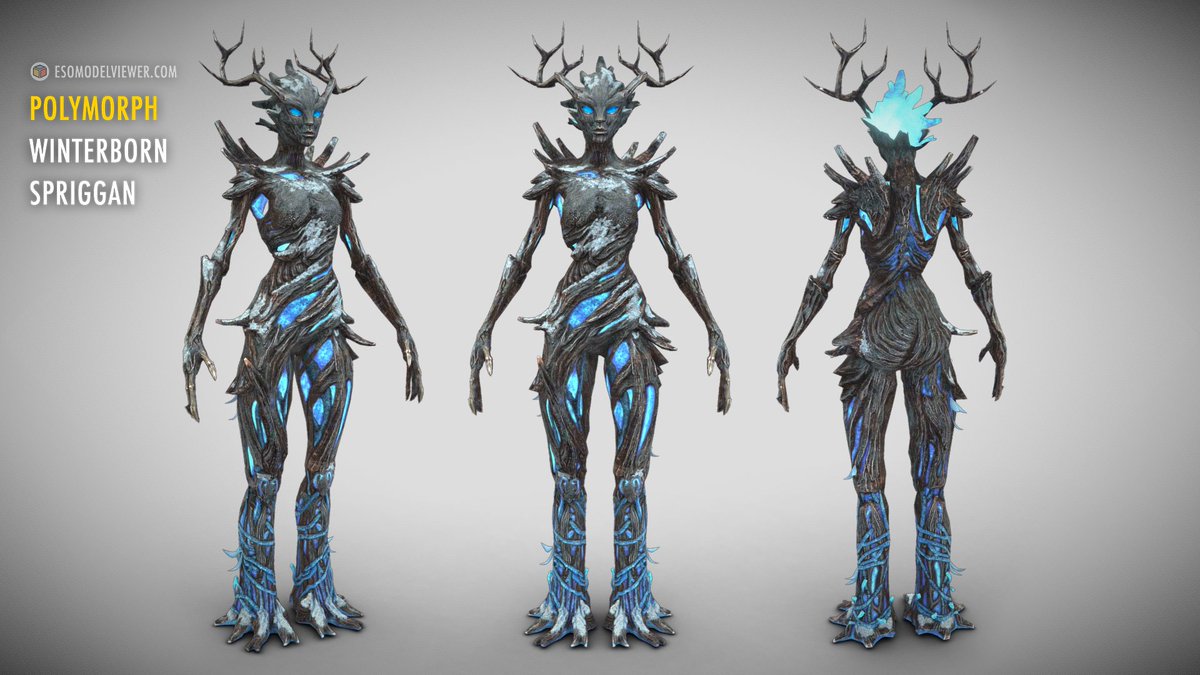 Skyrim Spriggan Concept Art