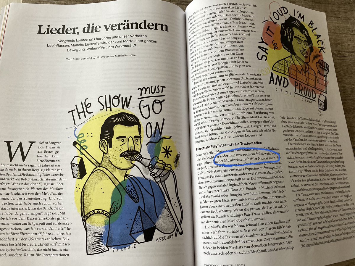 nickruth's tweet image. Ein sehr schöner Bericht zu Studien aus meiner Doktorarbeit in @psyheu - vielen lieben Dank! #musicscience