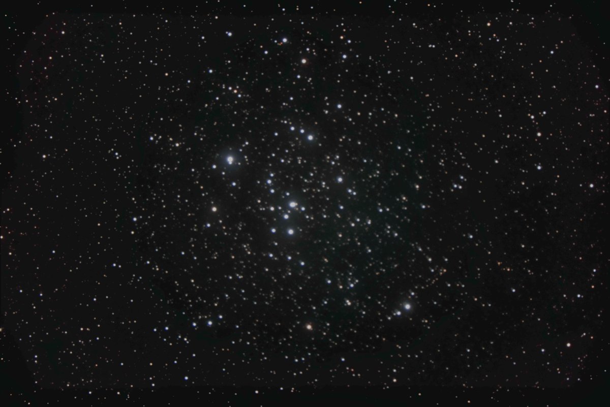 evanote's tweet photo. 本日の成果です。M47
#今日の天体 #メシエ #レナード彗星　待ちの撮影です。 https://t.co/PJkh4AmW2Y