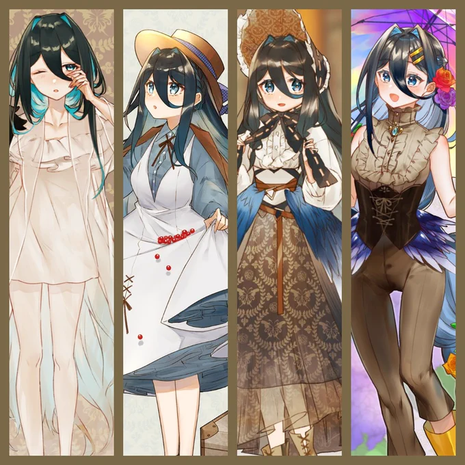 #冬の創作クラスタフォロー祭り
#絵描きさんと繋がりたい
久々に参加〜!
自創作メインでやってます。
黒髪碧眼インナーカラーが好きです
よろしくお願いします〜🤍💙🖤 