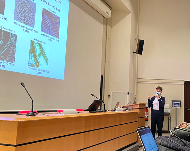 FNiedergang's tweet photo. Annick Mejean then introduced us to the fascinating world of #cyano #bacteria during the second symposium of #MicrobUP @Univ_Paris
#FaculteSanteUP #FaculteSciencesUP https://t.co/VgnDVW8dqc