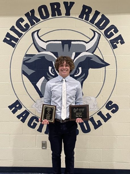 A huge congrats to one of our own! <a href="/kyleperry_hrhs/">Andrew Kyle Perry</a> won defensive MVP for the varsity football team! Wrestlers make great football players! Congratulations again Kyle!