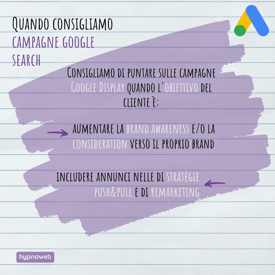 hypno_web's tweet photo. Perché scegliere HypnoWeb per gestire la tua campagna #GoogleDisplay?
▪️Pianificazione su misura
▪️Monitoraggio e ottimizzazione continui
▪️Professionalità e competenza

Vuoi saperne di più? Vieni a trovarci su https://t.co/eYcmfcRmKf 🖱️

#webagency #DigitalMarketing
#GoogleAds https://t.co/f4XfDjPZPy