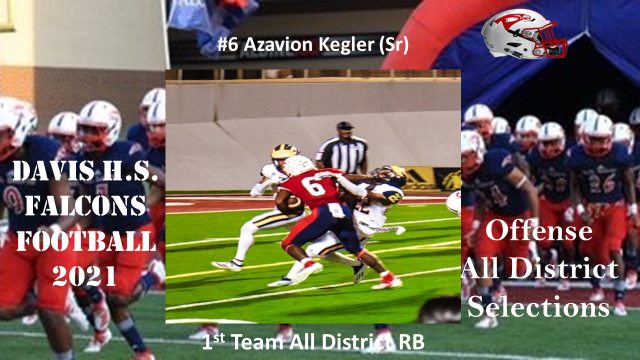 BODFalcons's tweet photo. Congratulations to Azavion Kegler for earning 14-6A All District Running Back First Team. #Flyboz https://t.co/RO6fSOX6ww