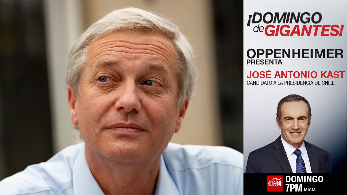 Lamento que el candidato @gabrielboric no aceptara la invitacion a mi programa de CNN. No es justo  hacerle preguntas difíciles al candidato que acepta venir (como lo hice) y no poder hacerle preguntas difíciles al que no acepta. Ojala reconsidere. Domingo 7 pm Miami, 9 pm Chile.