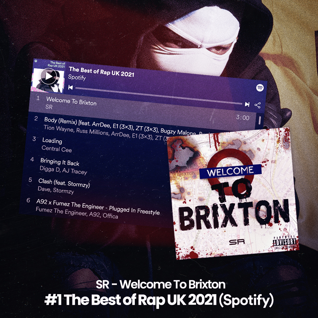 Dittomusic's tweet image. Shoutout to #DittoDistributed #SR who&apos;s landed the top spot of @Spotify &apos;The Best Of Rap UK 2021&apos; 🔥

Staying independent is the future 🚀