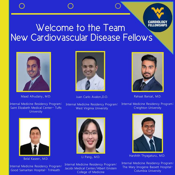 WVU CV fellows (@wvucvfellows) on Twitter photo Warm welcome to the incoming fellows - a talented and diverse group of young physicians. Exciting times ahead. <a href="/ImWvu/">WVU IM Residency</a> <a href="/sudarshanballa/">Sudarshan Balla</a> <a href="/cardiooncCMB/">Christopher Bianco</a> <a href="/RameshDaggubati/">Ramesh Daggubati</a> <a href="/docsok99/">Dr. George Sokos</a> <a href="/CvWvu/">WVU CV Imaging</a> Warm welcome to the incoming fellows - a talented and diverse group of young physicians. Exciting times ahead. <a href="/ImWvu/">WVU IM Residency</a> <a href="/sudarshanballa/">Sudarshan Balla</a> <a href="/cardiooncCMB/">Christopher Bianco</a> <a href="/RameshDaggubati/">Ramesh Daggubati</a> <a href="/docsok99/">Dr. George Sokos</a> <a href="/CvWvu/">WVU CV Imaging</a>