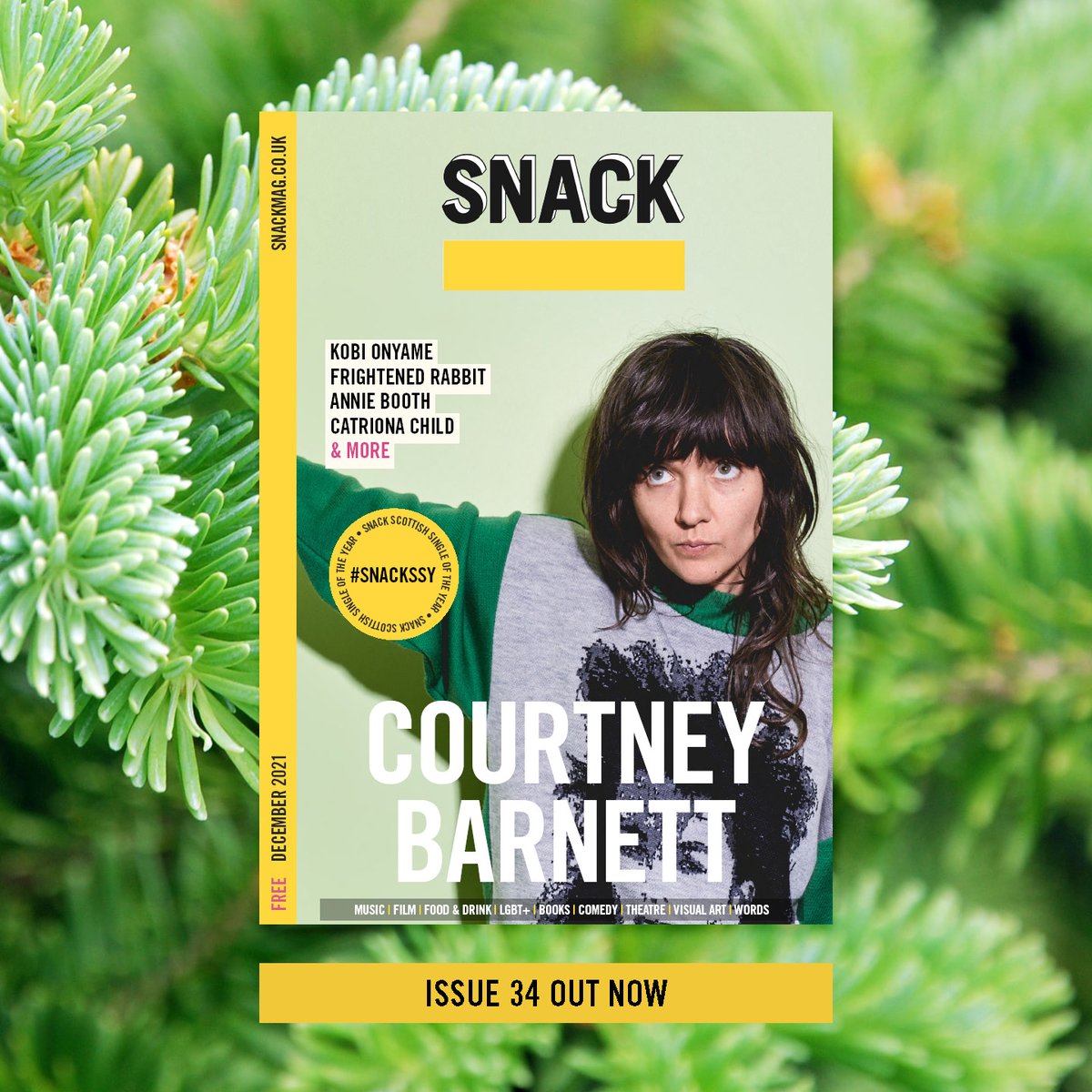 SNACKmag's tweet photo. SNACK Scottish Single of the Year #SNACKSSY Longlist 2021

21 from '21

Link in pinned post

@DotAllisonmusic 
@ArabStrapBand 
@BuffetLunchBand 
Dan Brown
@co_accused 
corto.alto
@goodnightlouisa 
@HHawkOfficial 

cont... https://t.co/paWPb6xMtb