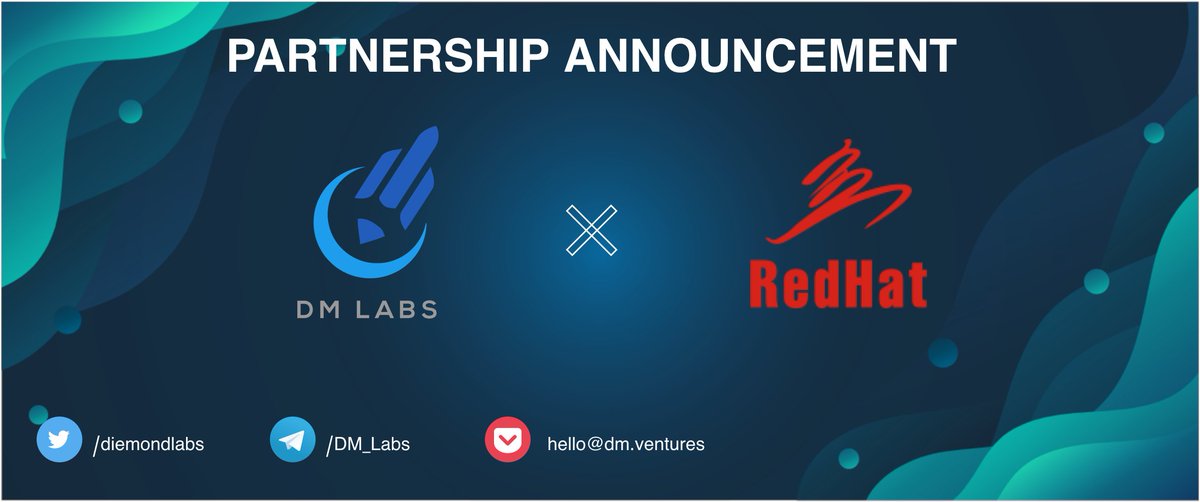 📢 We are thrilled to announce our partnership with <a href="/CapitalRedhat/">RedHat Capital</a> - a Chinese investment institution focusing on decentralized finance based on blockchain technology 🎉🎉

Through our partnership, we hope to connect with the Worldwide community more deeply than ever before.