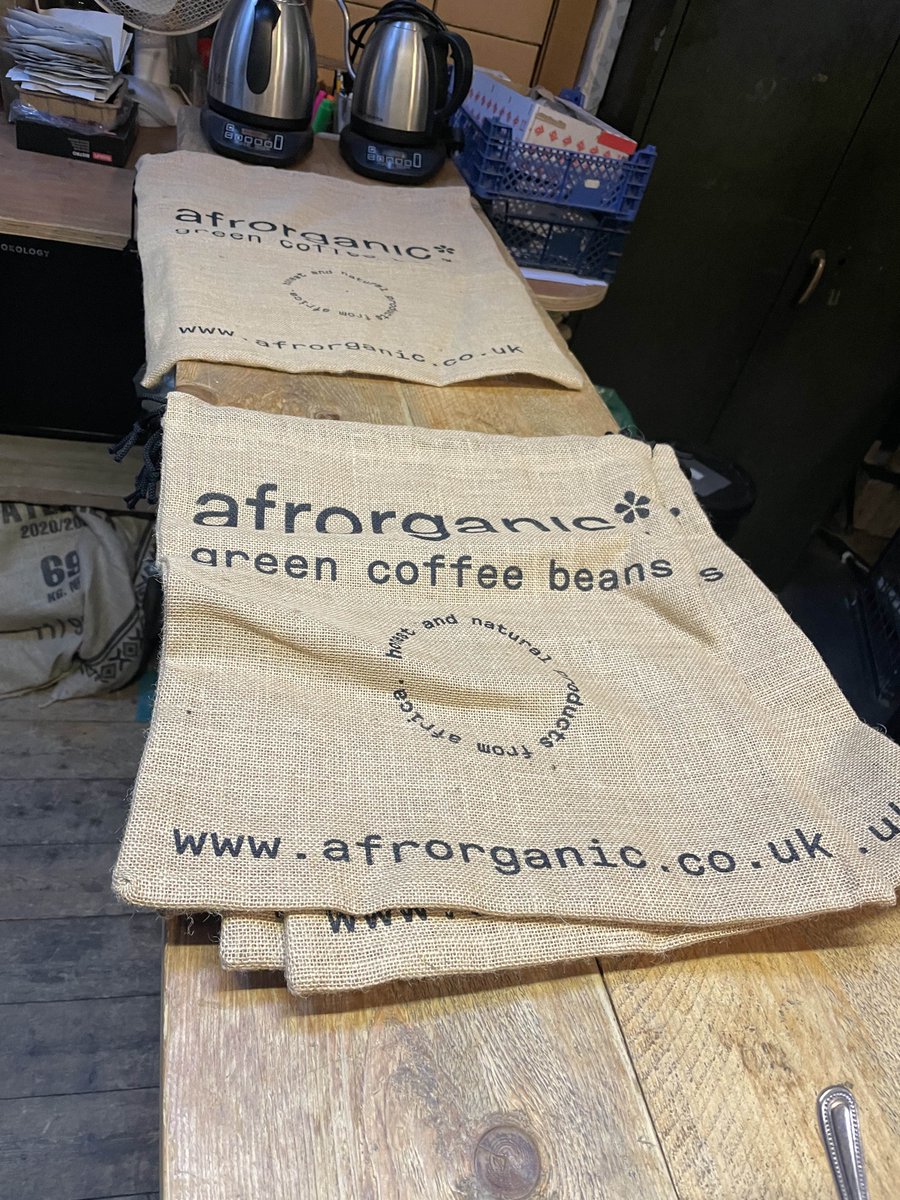 We just roasted 100kg of our Ethiopian Yirgacheffe Roasted Coffee for a client...check us out for more info...

#Ethiopian  #Yirgacheffe #Roasted #Coffee #afrorganic #London #wholesale