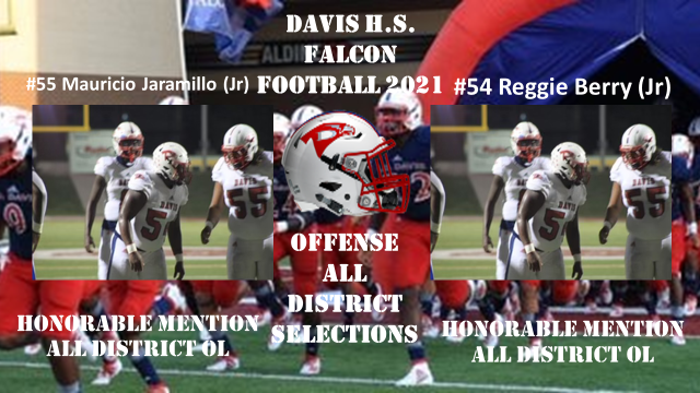 Congratulations to Mauricio Jaramillo & Reggie Berry for earning 14-6A All District Honorable Mention Team.  #Flyboz