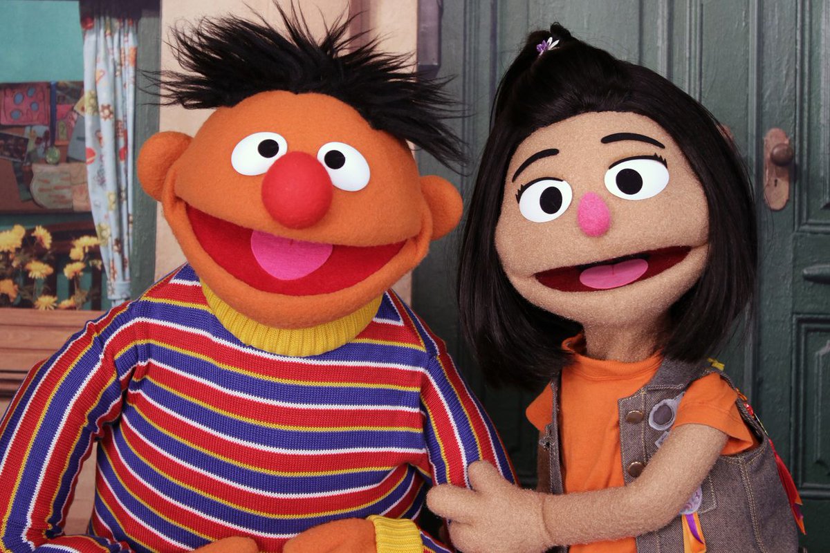 Sesame Street has made promising strides in achieving greater racial and ethnic representation with the introduction of Ji-Young, its first Asian American muppet resident! #AsianAmerican #KoreanAmerican #Asian #progress