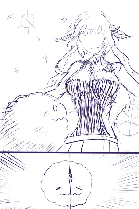 🐑に抱きついて蹴られたい 
