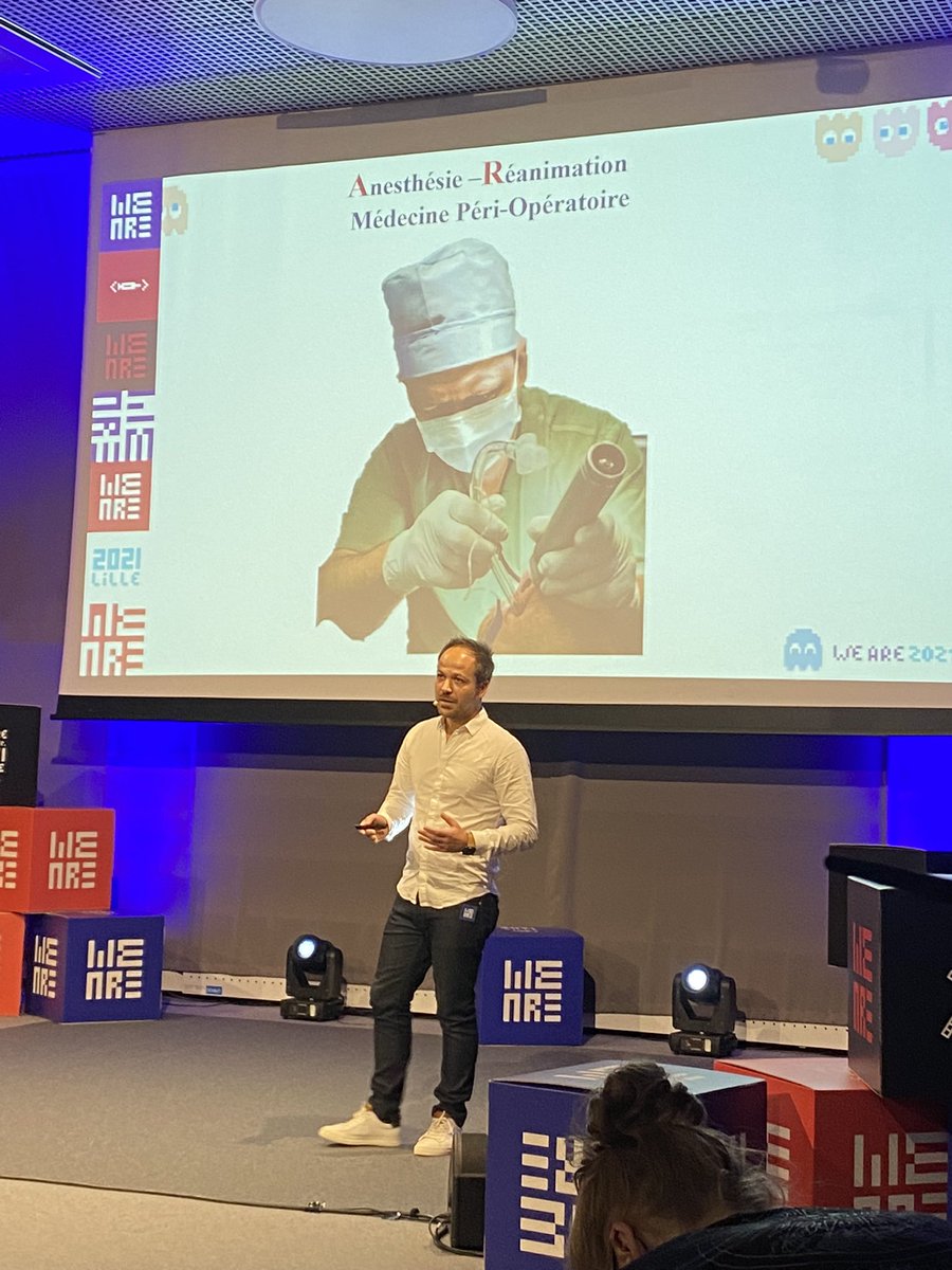 Raiko Blondonnet présente le kit de survie de l’intubation au #WeAre : soyez prêt à faire face à votre première #IntubationDifficile 
 
#TeamClermont 

<a href="/UCAuvergne/">UCA</a> 
@CRAC_63 
@AJAnesthRea 
<a href="/SFAR_ORG/">SFAR Anesthésie Réanimation</a>
