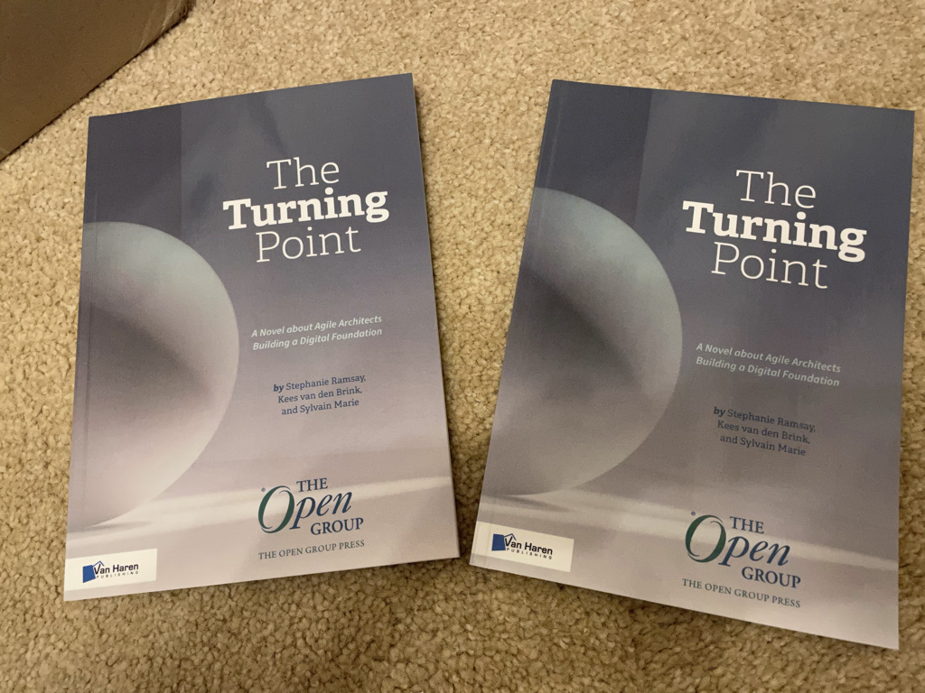 Andrew Josey (@aj_josey) on Twitter photo Excited to receive hardcopy from <a href="/VanHarenPub/">Van Haren Group</a> of a new novel from <a href="/TheOpenGroup/">The Open Group</a> Press — The Turning Point, a novel about Enterprise Architects building a Digital Foundation
publications.opengroup.org/g219 Excited to receive hardcopy from <a href="/VanHarenPub/">Van Haren Group</a> of a new novel from <a href="/TheOpenGroup/">The Open Group</a> Press — The Turning Point, a novel about Enterprise Architects building a Digital Foundation
publications.opengroup.org/g219