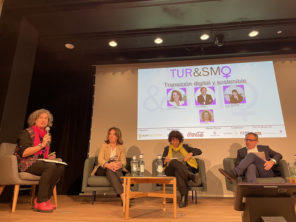 Dolores Ordoñez (@dordonyez) on Twitter photo Empezamos con la mesa de Transición Digital y #sostenible con <a href="/esthermascaro/">Esther Mascaró</a> Lourdes Ripoll <a href="/MeliaHotelsInt/">Meliá Hotels International</a> @SBenbeniste <a href="/IBEROSTAR/">Iberostar</a> Mateo Ramón #Piñero #mujeryturismo Empezamos con la mesa de Transición Digital y #sostenible con <a href="/esthermascaro/">Esther Mascaró</a> Lourdes Ripoll <a href="/MeliaHotelsInt/">Meliá Hotels International</a> @SBenbeniste <a href="/IBEROSTAR/">Iberostar</a> Mateo Ramón #Piñero #mujeryturismo