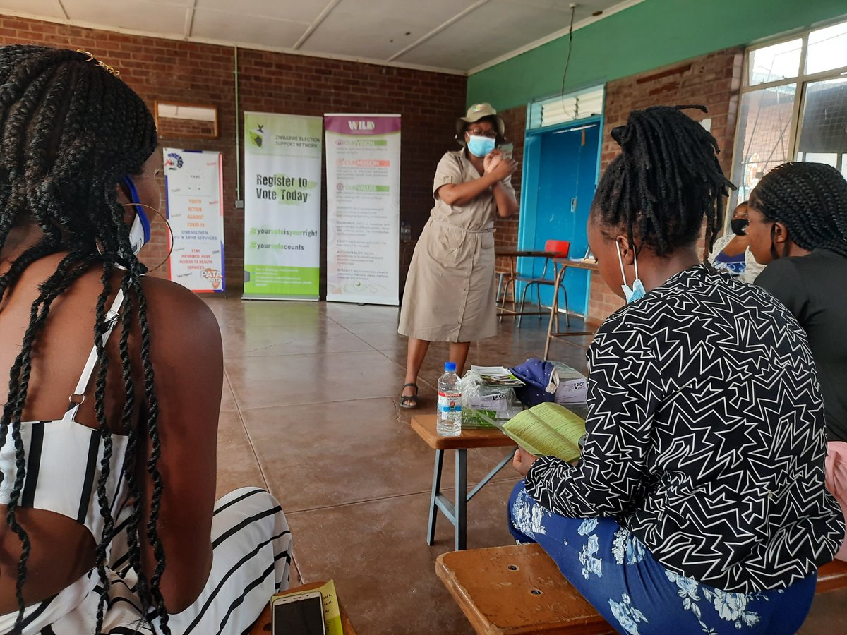 Young people call for decentralization of the ZEC office to community level.<a href="/yieldzw/">YIELD Trust</a> <a href="/FsdFor/">FSD</a> <a href="/ZECzim/">Zimbabwe Electoral Commission</a> <a href="/YetTrust/">#Youth4SDGs</a> <a href="/wildtrustzim/">Women's Institute for Leadership Development</a> <a href="/table_girls/">TheGirlsTable</a>