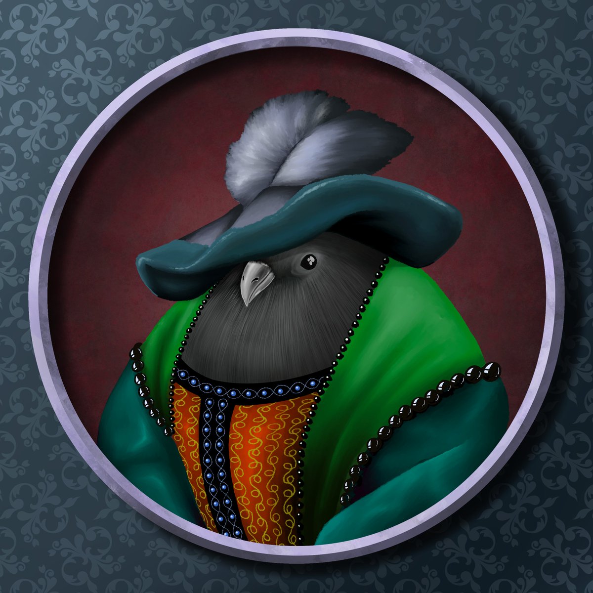 IBAMNFT's tweet photo. @NoMaybeYes Here 2 pieces of our first gallery of renaissance inspired birds NFTs
OPENSEA: https://t.co/RPNAzv7baH 

#IBAM #nftart https://t.co/0hR0orttsD