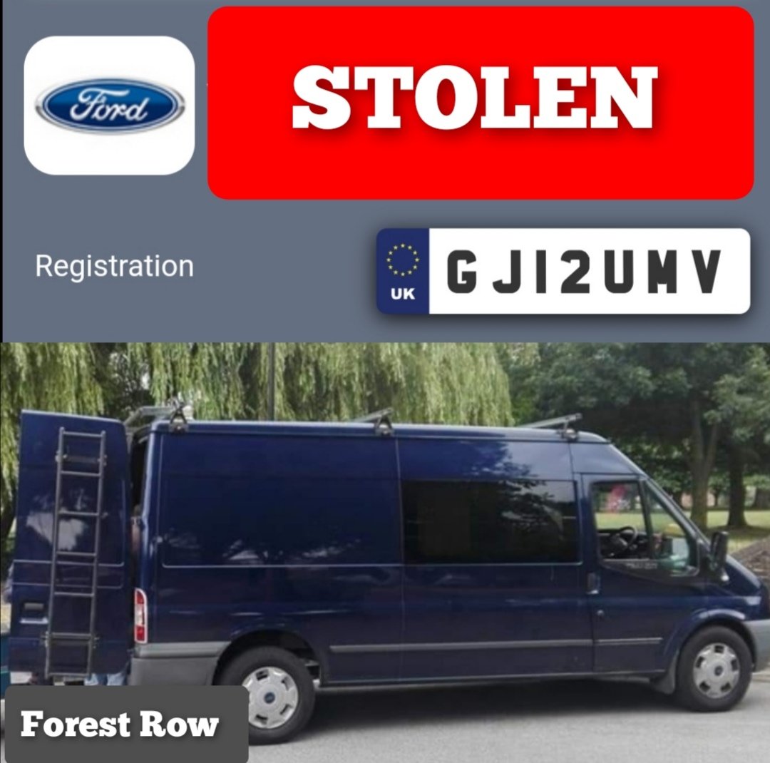 EdwardH08678864's tweet photo. Yesterday's stolen's

BMW 440
HYUNDAI IX35
FORD TRANSIT TWIN CAB
RENAULT TRAFIC 

Please keep an eye out for these vehicles, I am aware more are missing but have not seen any appeals yet

Any further information please don't hesitate to contact the Police

#VehicleCrime
#SCWops https://t.co/mMK1a4FG6Y