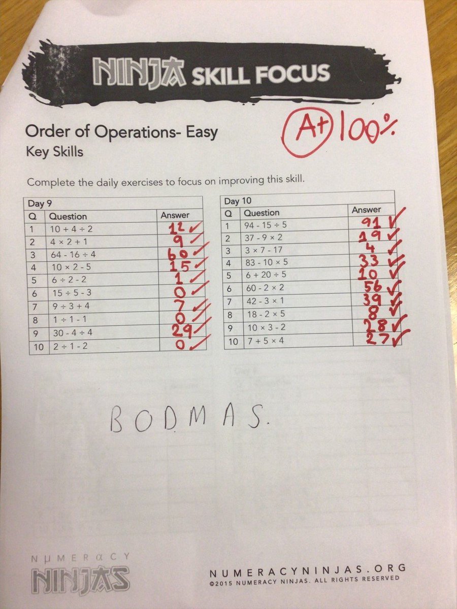 StMungosBWHouse's tweet photo. A story of @StMungosAcademy Maths in 3 pictures. Patrick in S1 got 75% on his first attempt; not satisfied he tried again only to get 72%. Most would be happy with two > 70%s but not Patrick...3rd time was a charm - 100% Well done, Patrick #fridayfeeling 😎 https://t.co/0LbL38rlav