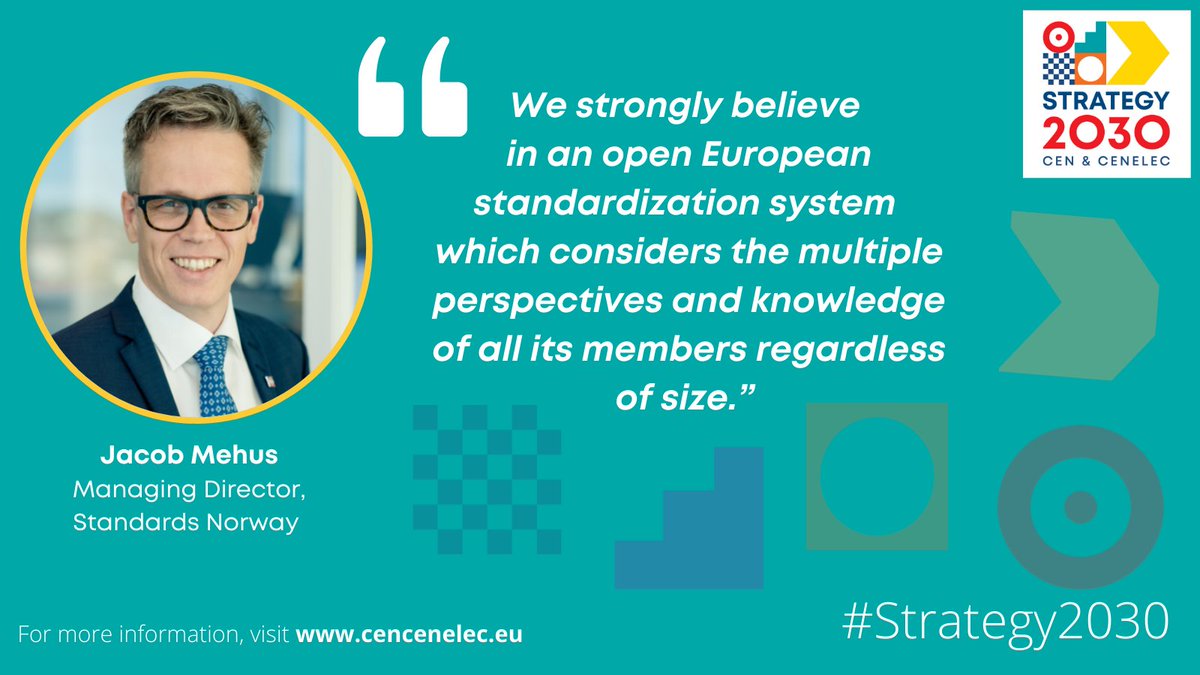 CEN and CENELEC (@standards4eu) on Twitter photo <a href="/OVEpr/">OVE</a> <a href="/IECStandards/">IEC</a> <a href="/standardeista/">SFS Suomen Standardit</a> <a href="/helenavanska/">Helena Vänskä</a> <a href="/Infrabel_NL/">Infrabel_NL</a> <a href="/Infrabel_FR/">Infrabel_FR</a> <a href="/uic/">UIC railways</a> <a href="/EressOrg/">Eress organisation</a> CEN and CENELEC strongly believe in the values at the heart of the European Standardization System, as stated in the #Strategy2030: inclusiveness, openness transparency, and a consensus-based process.
Read more 👉cencenelec.eu/media/CEN-CENE… <a href="/OVEpr/">OVE</a> <a href="/IECStandards/">IEC</a> <a href="/standardeista/">SFS Suomen Standardit</a> <a href="/helenavanska/">Helena Vänskä</a> <a href="/Infrabel_NL/">Infrabel_NL</a> <a href="/Infrabel_FR/">Infrabel_FR</a> <a href="/uic/">UIC railways</a> <a href="/EressOrg/">Eress organisation</a> CEN and CENELEC strongly believe in the values at the heart of the European Standardization System, as stated in the #Strategy2030: inclusiveness, openness transparency, and a consensus-based process.
Read more 👉cencenelec.eu/media/CEN-CENE…