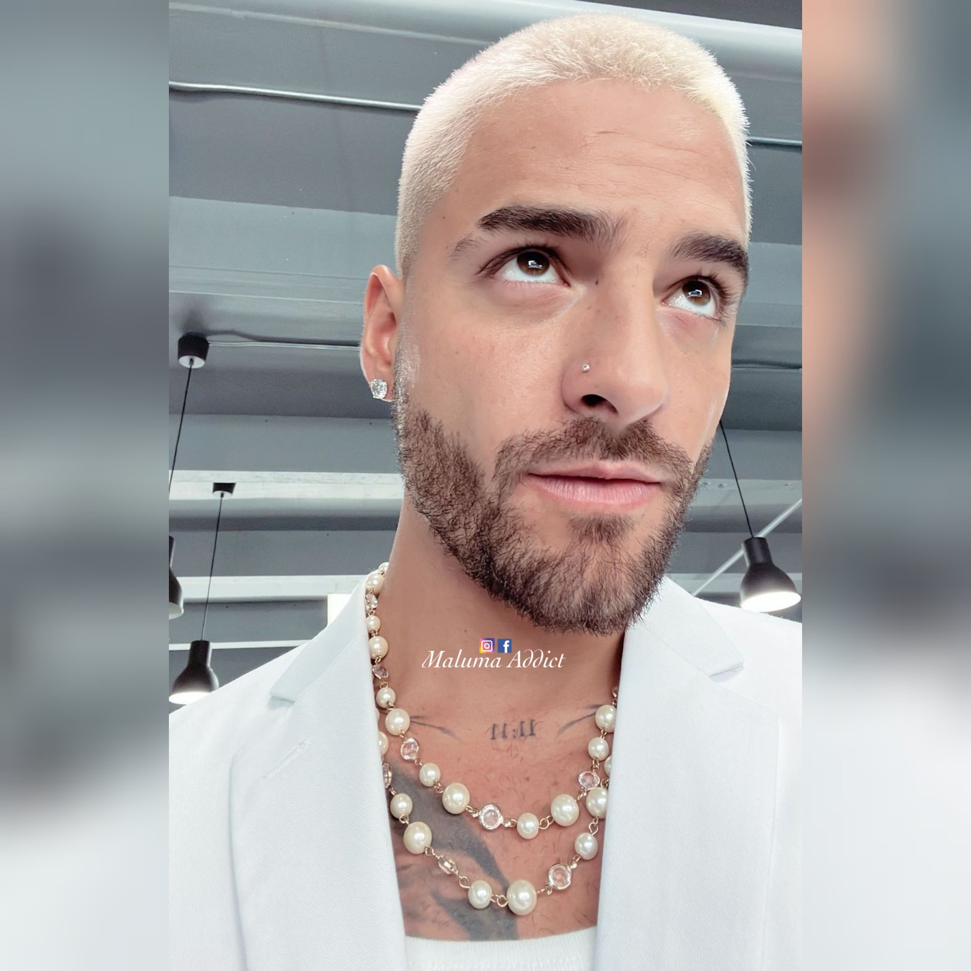 Maluma shop chanel necklace