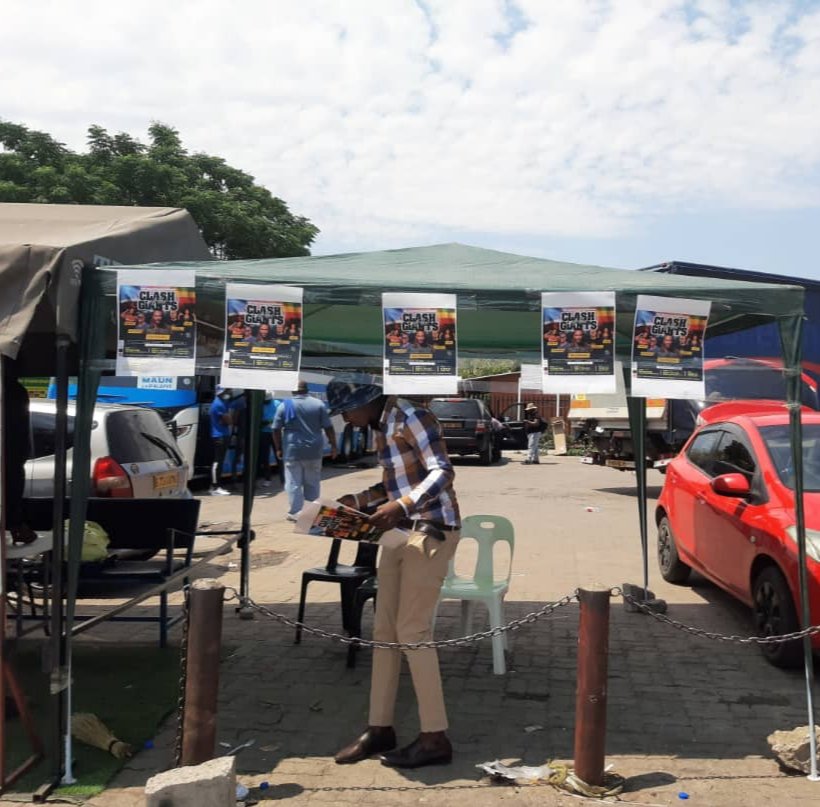 hennymaps's tweet image. #07DaysToGo || For your convenience to buy tickets, do check out Clash of The Giants permanent stall by Bus Rank (next to Mukuru box on corner of Gaborone Hotel). Tickets also available at Liquorama stores &amp;amp; House of Khumali (Molapo Crossing).

#ClashoftheGiants +267 72 854 791.