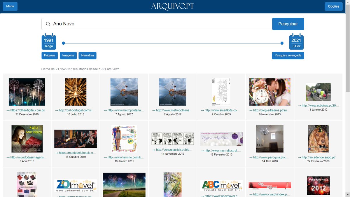 The Arquivo.pt is with you, preserving the next year!