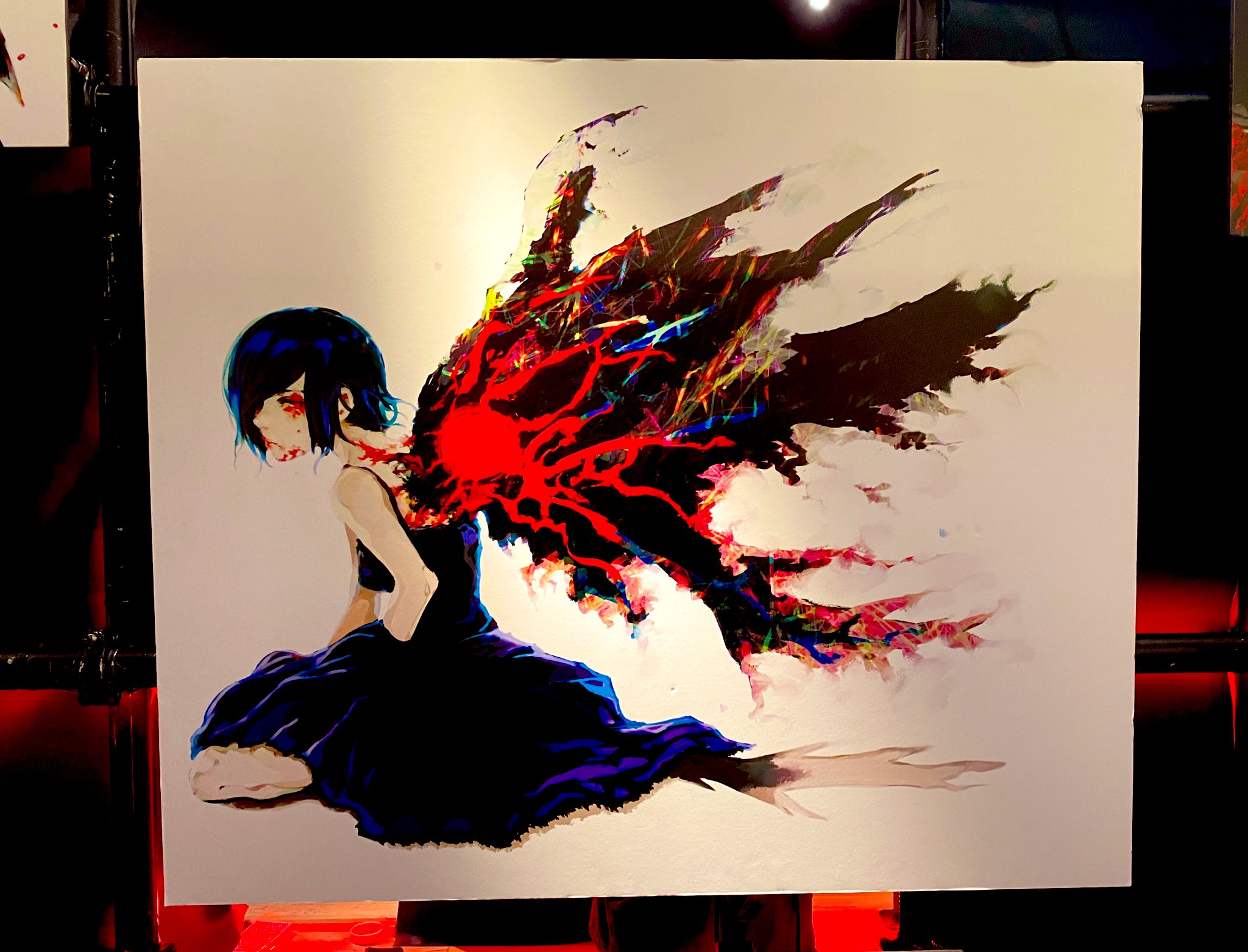 石田スイ展 東京喰種(トーキョーグール)1巻 高級複製原画