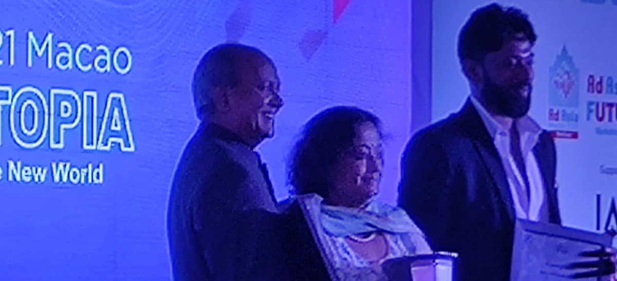 afaaglobal's tweet photo. For his efforts in nurturing AFAA in early stages, for his involvement in many AFAA events. Thank you, Pradeep Guha. You will always be our guiding light.
@Raymondhungso @skswamy
@afaaglobal @rameshnarayan
#Futuretopia #advertisingandmarketing https://t.co/W1b5MW7baF