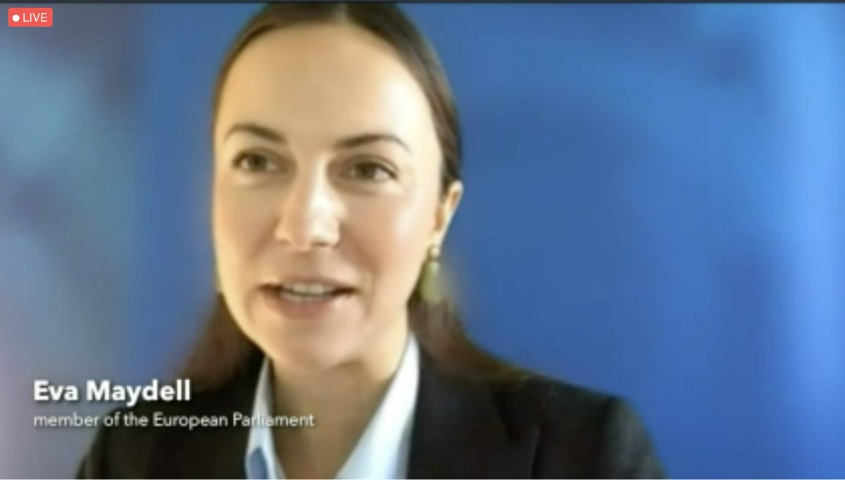 numeum_'s tweet photo. MEP @EvaMaydell  on strategic autonomy : « We can be strategic and think long term. These files (DSA, DMA, NIS2) will be key for this long term strategy (…) We have to identify our strengths, our weaknesses and our interests. » #EuropeNum https://t.co/VENyCqZ7px